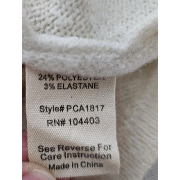 PERCH By BLU PEPPER Colorblock Sweater 1XL 2XL Camel Black Plus - Picture 9 of 11